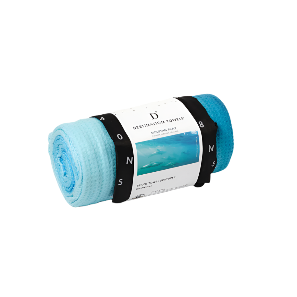 Destination Label Destination Towels Dolphin Play | Merchants Homewares