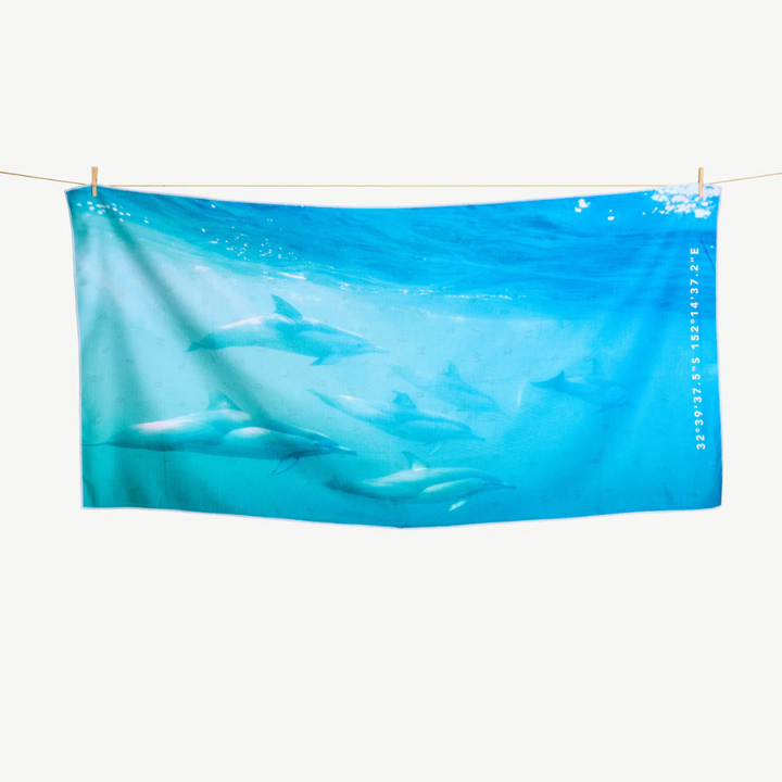 Destination Label Destination Towels Dolphin Play | Merchants Homewares