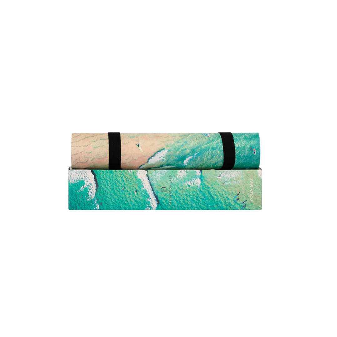 Destination Label Yoga Mat Longboard Lines | Merchants Homewares