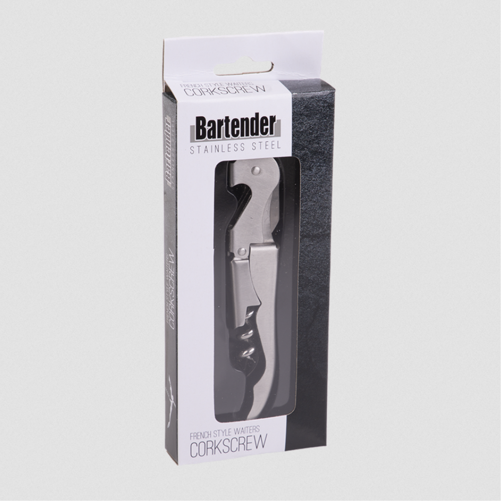 Donaldson Enterprises Bartender French Style Waiters Corkscrew Packaged | Merchants Homewares