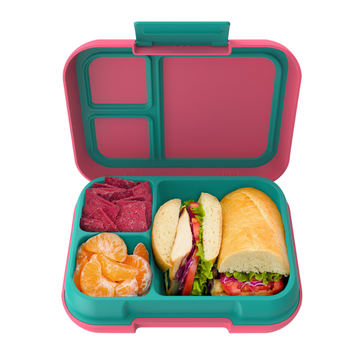 Donaldson Enterprises Bentgo Pop Lunch Box Bright Coral/Teal Lifestyle | Merchants Homewares