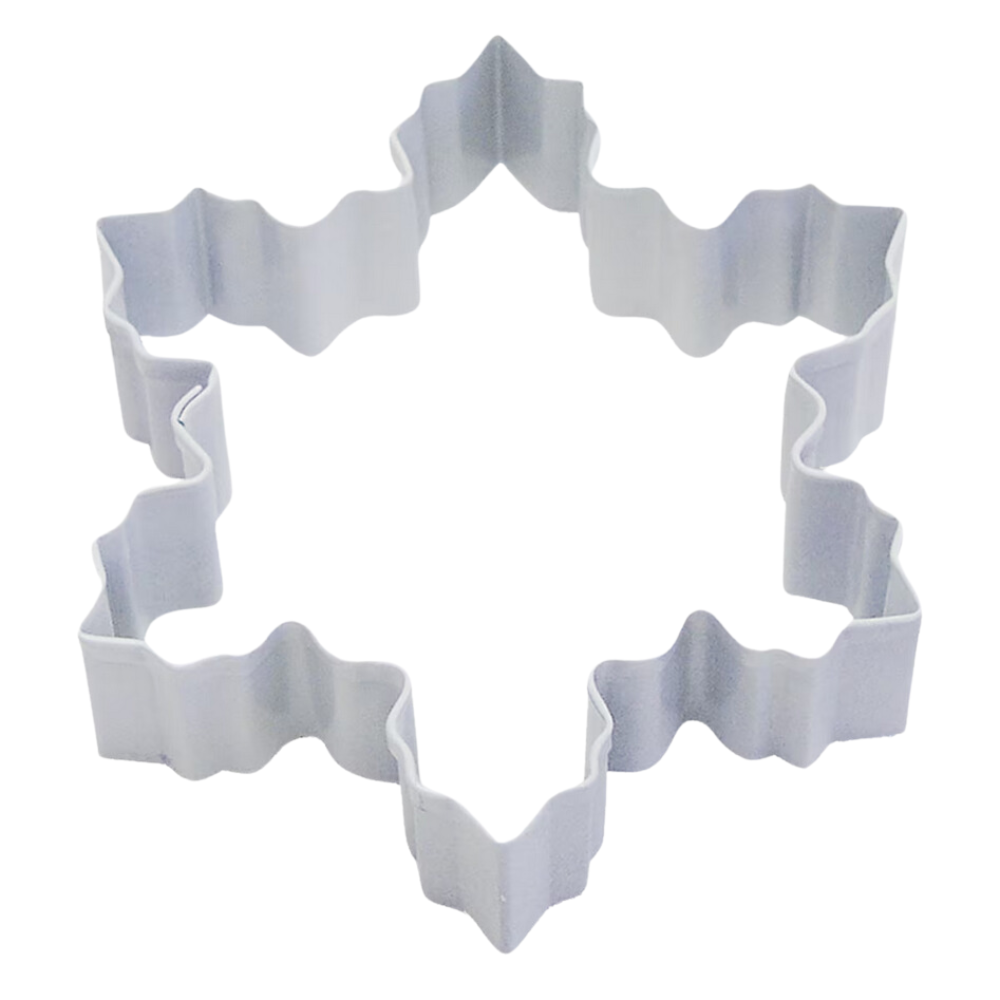 Donaldson Enterprises R&M Snowflake Cookie Cutter 10cm White | Merchants Homewares