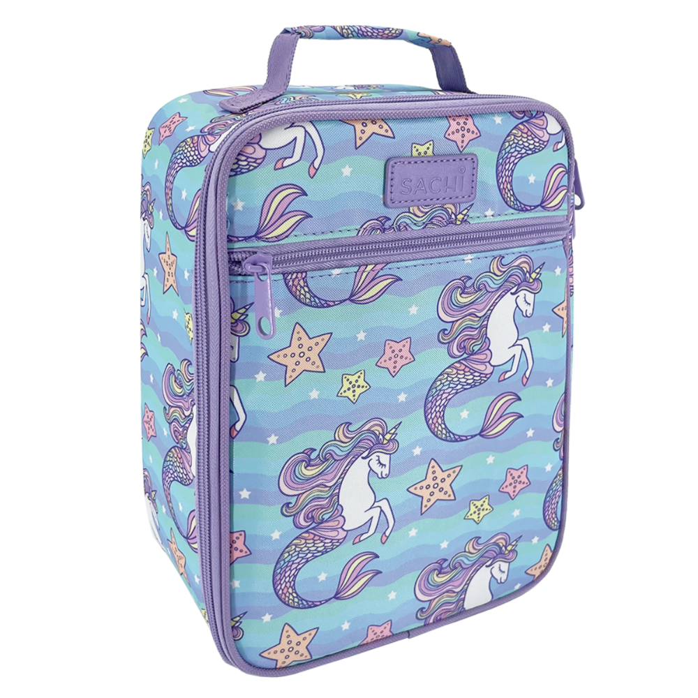 Donaldson Enterprises Sachi Insulated Lunch Tote Mermaid Unicorns | Merchants Homewares