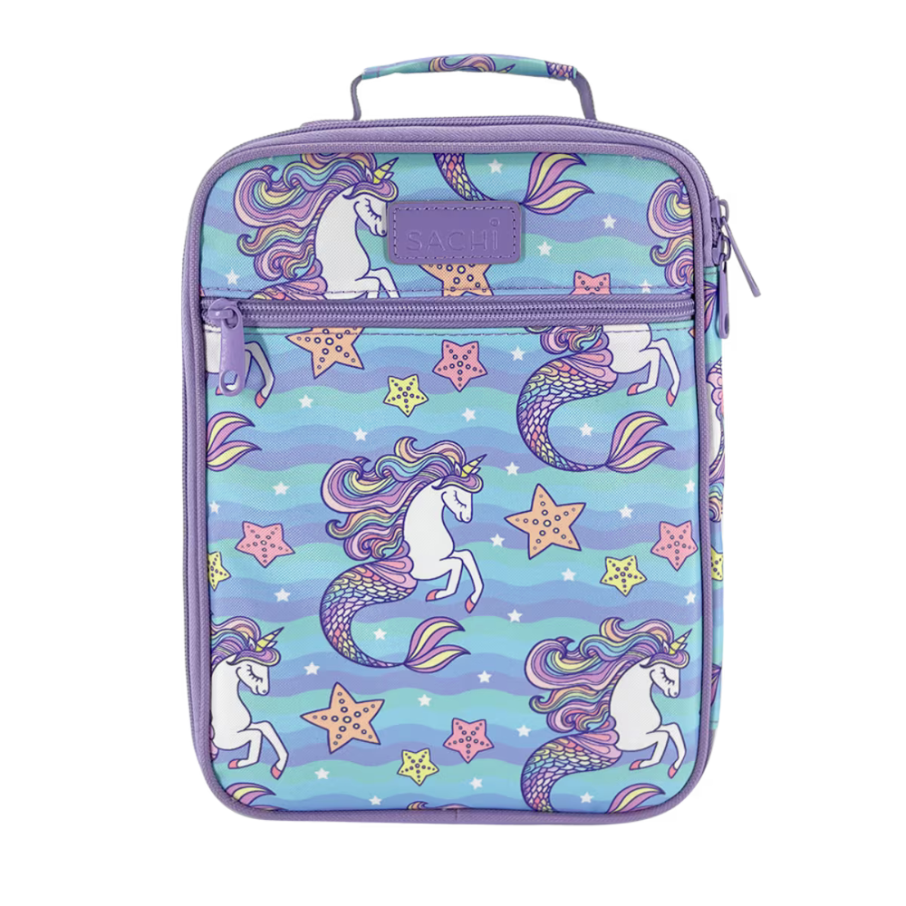 Donaldson Enterprises Sachi Insulated Lunch Tote Mermaid Unicorns | Merchants Homewares