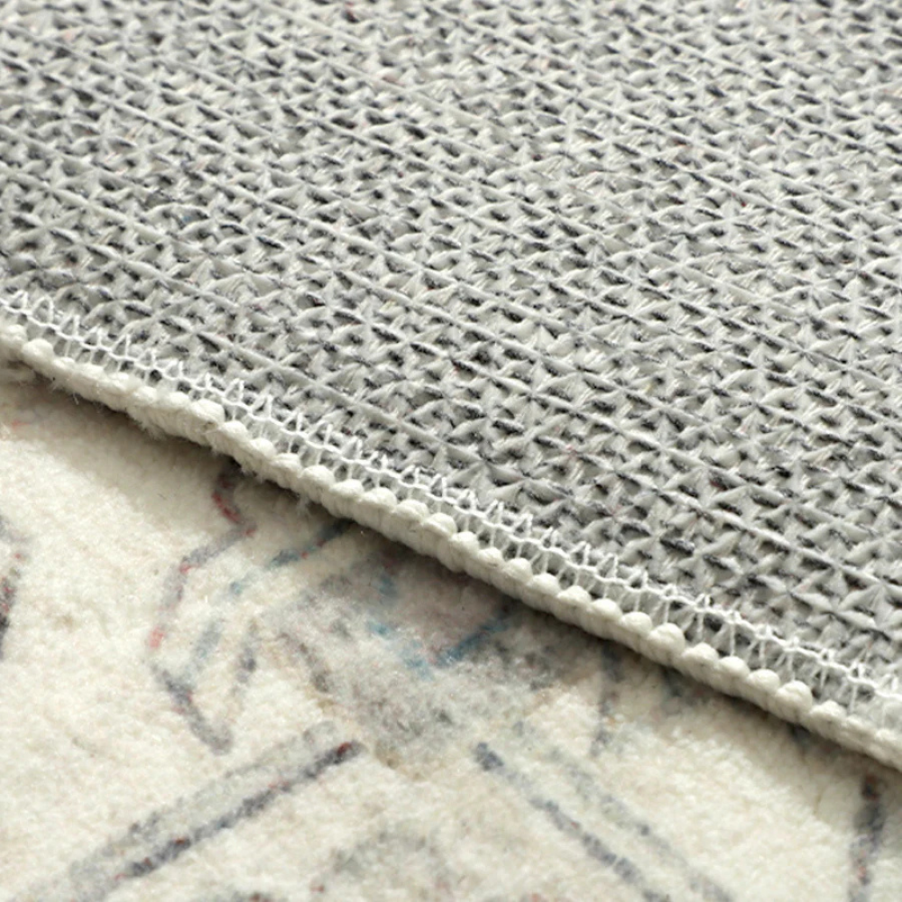 Fab Habitat Machine Washable Rug Santiago Back | Merchants Homewares