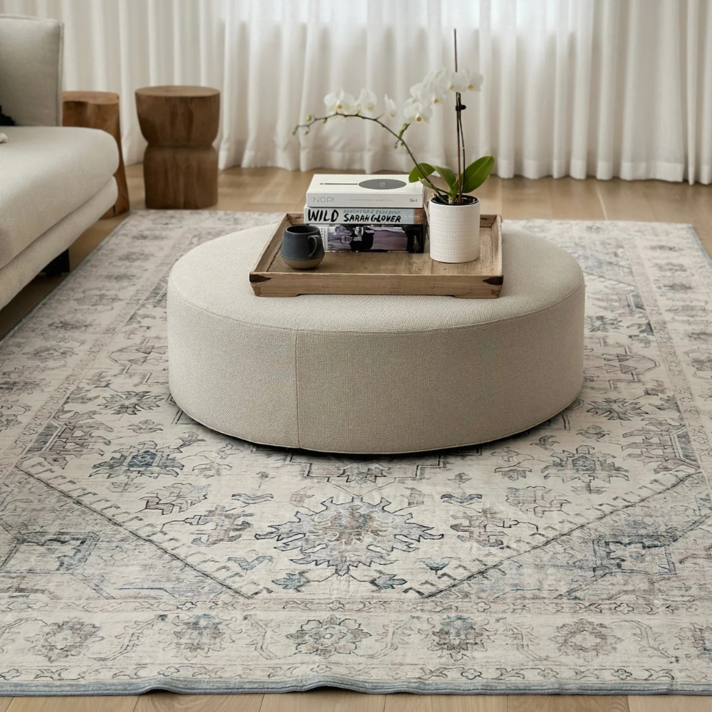 Fab Habitat Machine Washable Rug Santiago Lifestyle | Merchants Homewares