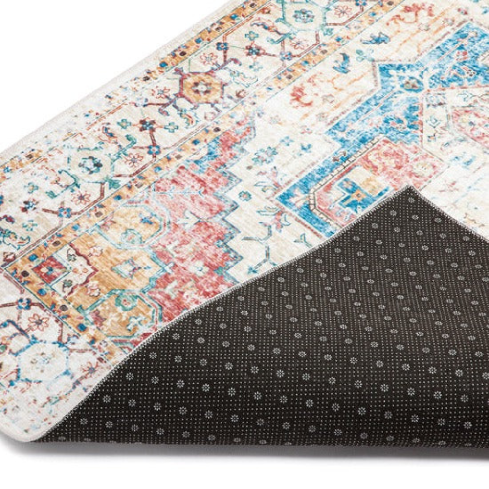 Fab Habitat Non Slip Rug Maja Back | Merchants Homewares