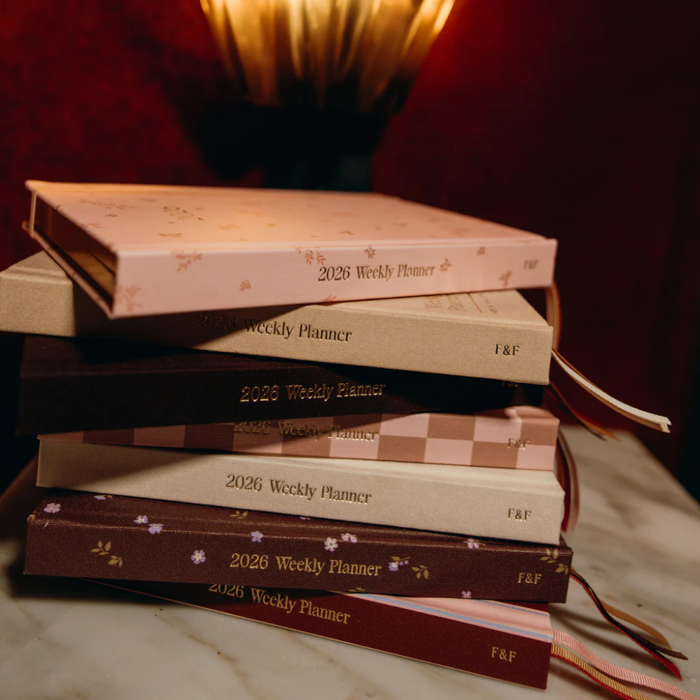 Fox & Fallow 2026 A5 Vertical Planner Lifestyle | Merchants Homewares