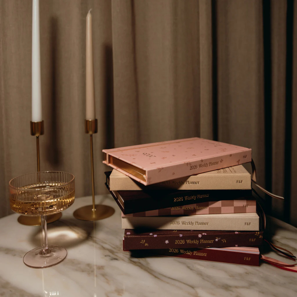 Fox & Fallow 2026 A5 Vertical Planner Lifestyle | Merchants Homewares