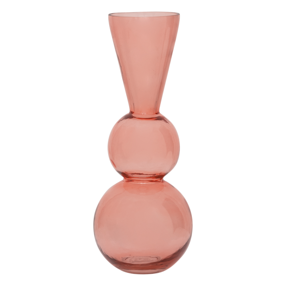 French Bazaar UNC Vase Torri Quartz Pink | Merchants Homewares