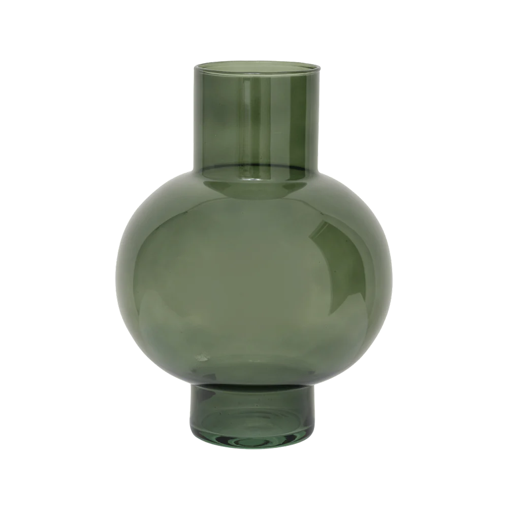 French Bazaar UNC Vase Tummy A Duck Green | Merchants Homewares