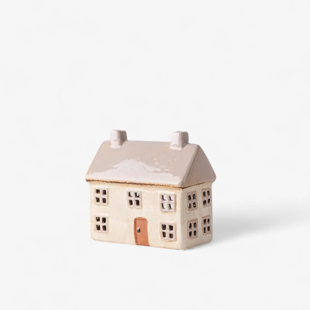 French Country Collection Alsace Cottage Tea Light Light Grey | Merchants Homewares