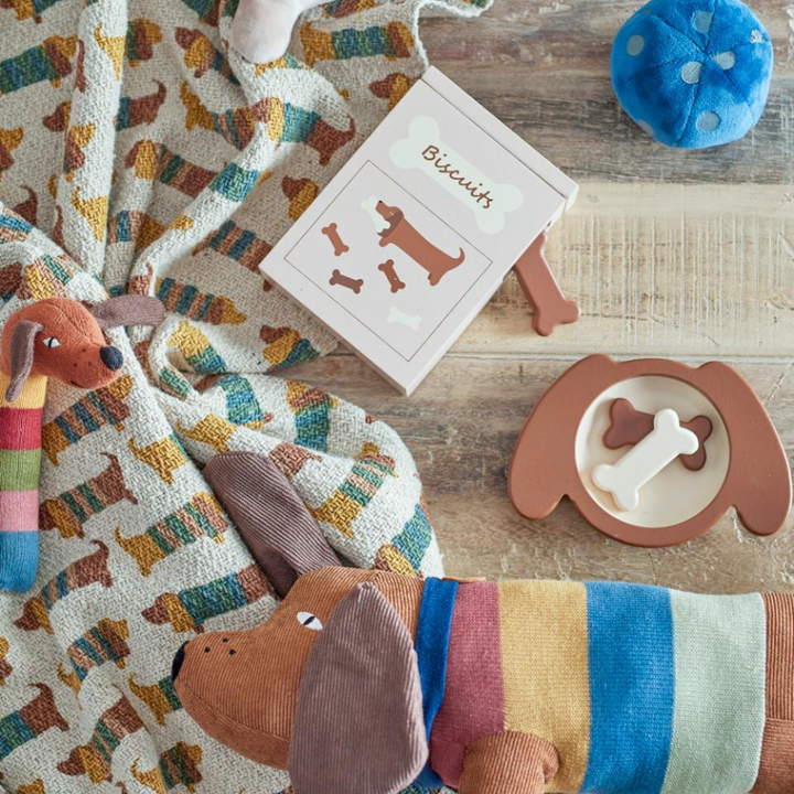 French Bazaar Bloomingville Charlie Throw Brown Recycled Cotton | Merchants Homewares