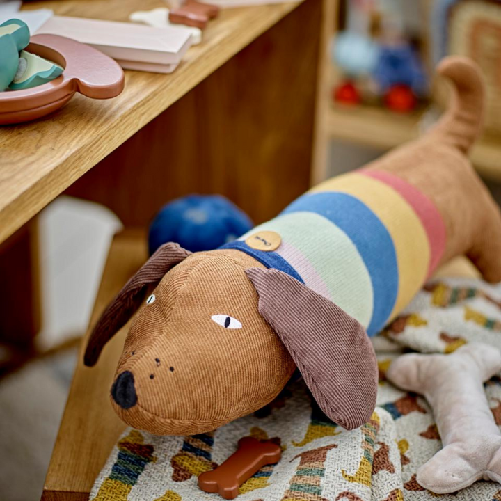 French Bazaar Bloomingville Charlie Throw Brown Recycled Cotton | Merchants Homewares