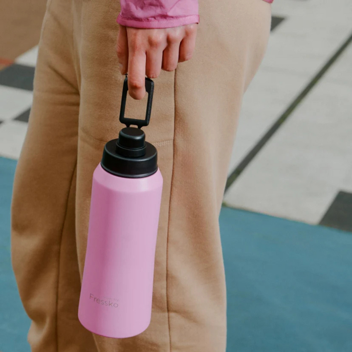 Fressko Core Drink Bottle Bubblegum Lifestyle | Merchants Homewares