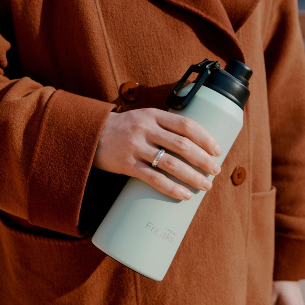 Fressko Core Drink Bottle Sage Lifestyle | Merchants Homewares
