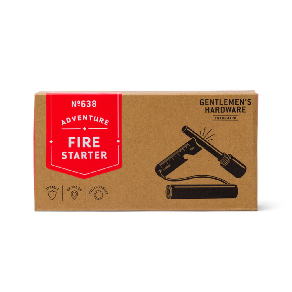 Gentlemen's Hardware Fire Starter Packaged | Merchants Homewares