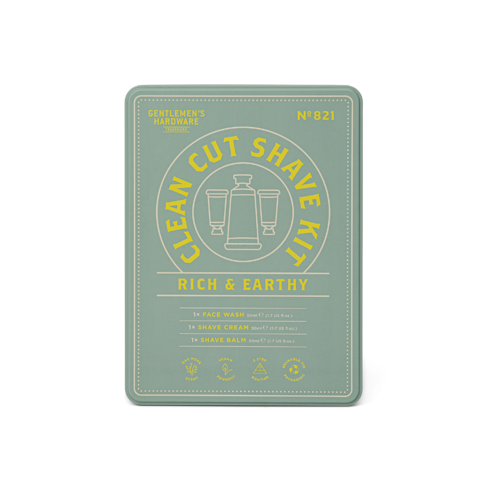 Gentlemen's Hardware Clean Cut Shave Kit | Merchants Homewares