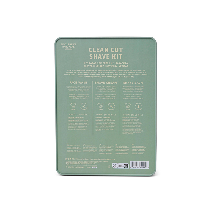 Gentlemen's Hardware Clean Cut Shave Kit | Merchants Homewares