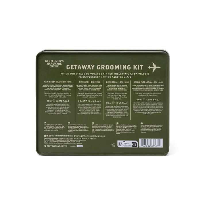 Gentlemen's Hardware Getaway Grooming Kit | Merchants Homewares