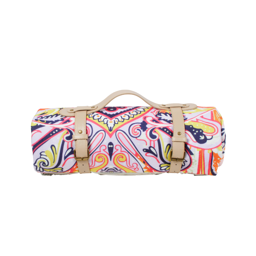 Good Vibes Picnic Blanket Nomad Paisley | Merchants Homewares