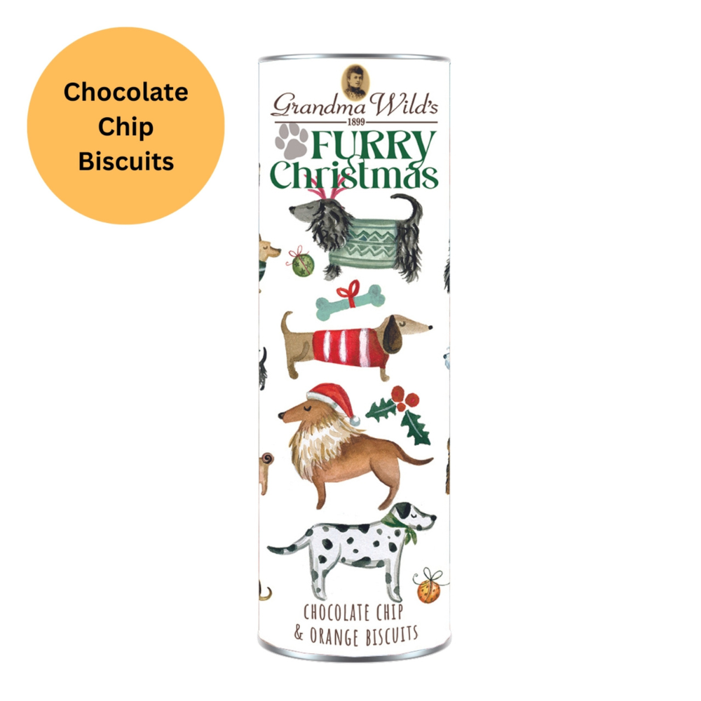 Gourmet Brands Grandma Wild's Furry Christmas Giant Tube 200g | Merchants Homewares