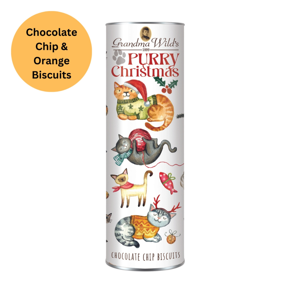 Gourmet Brands Grandma Wild's Purry Christmas Giant Tube 200g | Merchants Homewares