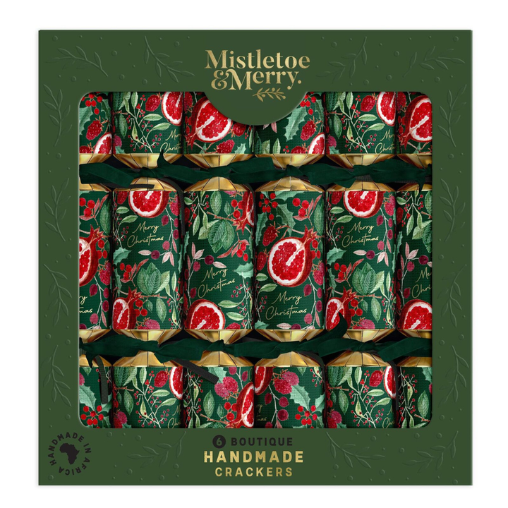 Gourmet Brands Mistletoe & Merry Boutique Rich Pomegranate (6) | Merchants Homewares