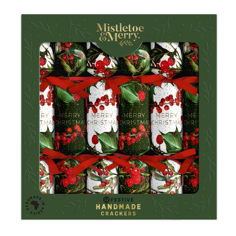 Gourmet Brands Mistletoe & Merry Festive Holly & Berry Sprigs (6) | Merchants Homewares