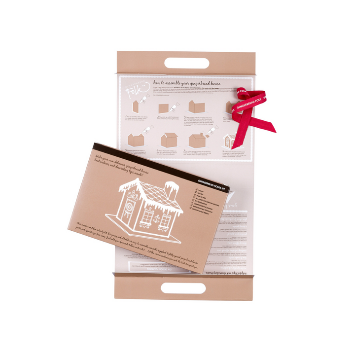 Gourmet Brands Gingerbread Folk Gingerbread House Kit 600g | Merchants Homewares