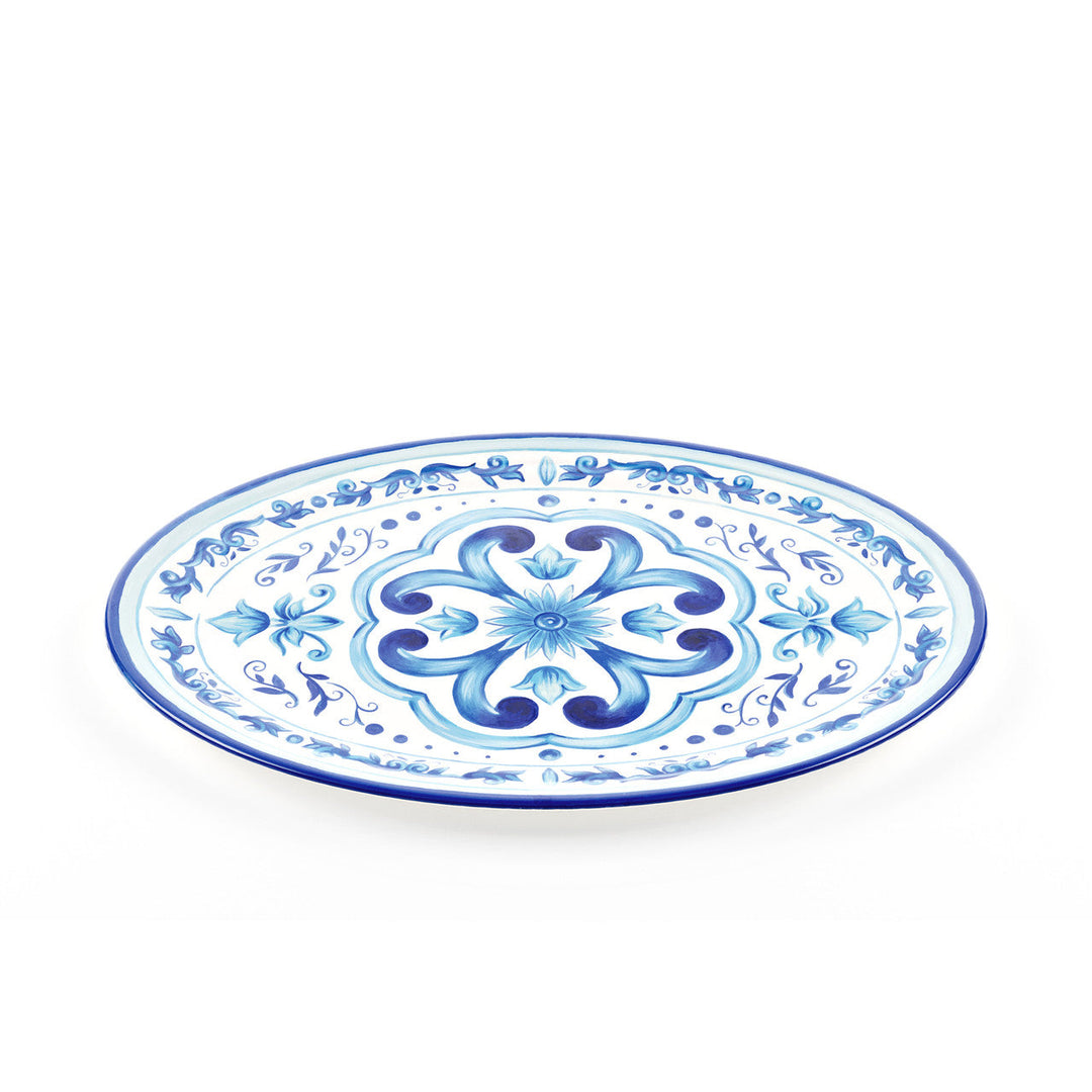 Guzzini Oval Tray Large Blues | Merchants Homewares