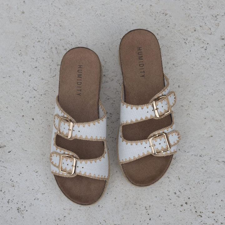 Humidity Linen Slide White | Merchants Homewares