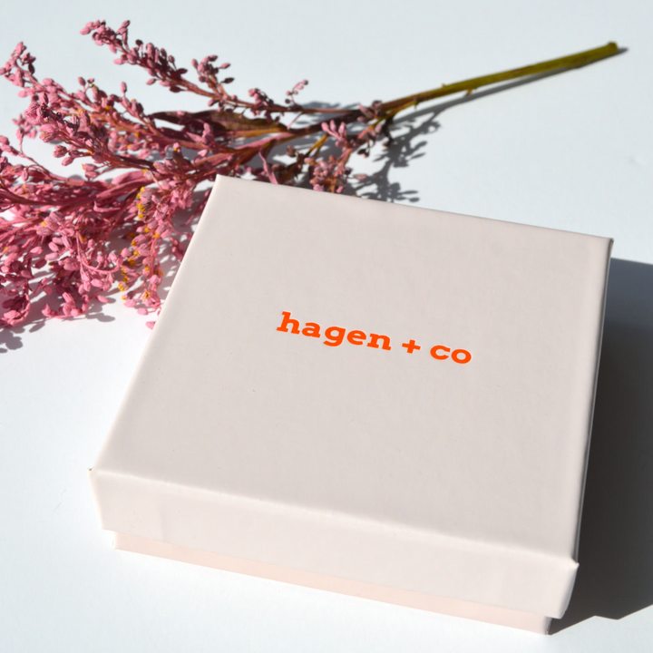 Hagen & Co Dune Earrings Ocean Packaging | Merchants Homewares