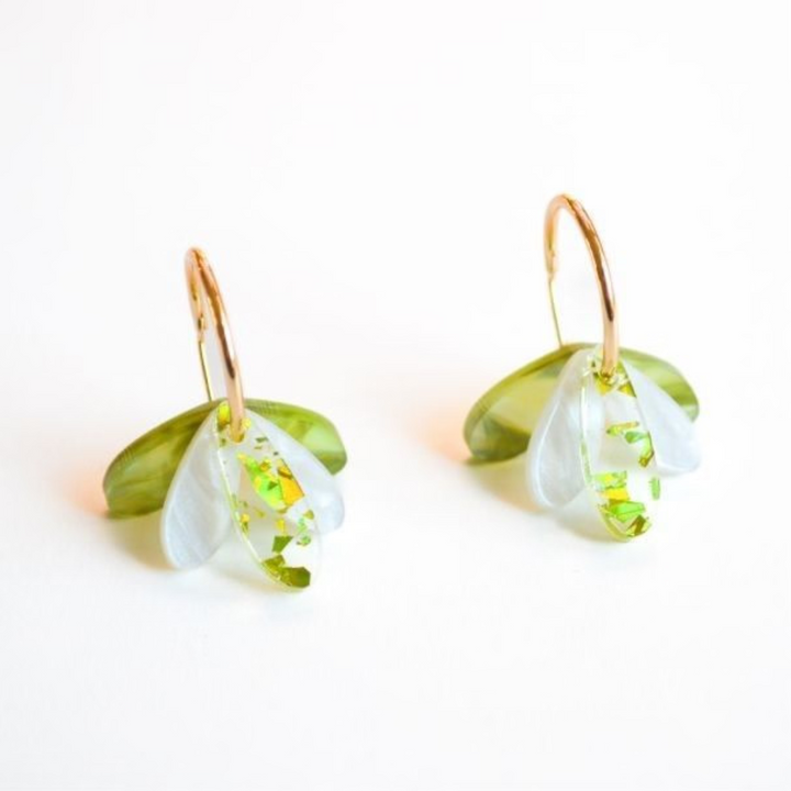 Hagen & Co Happy Hour Earrings Sage | Merchants Homewares