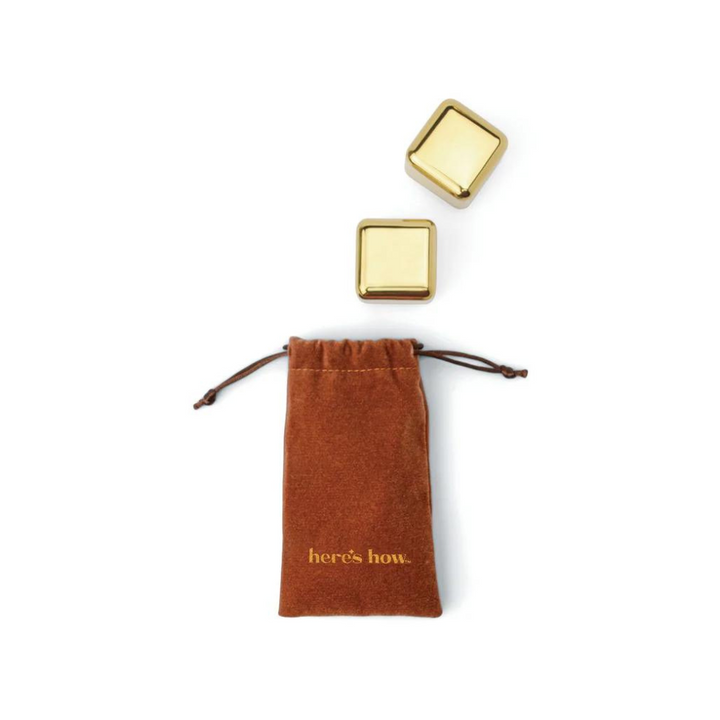 Here's How The Jupiter Cocktail Chillers Set of 2 Gold | Merchants Homewares