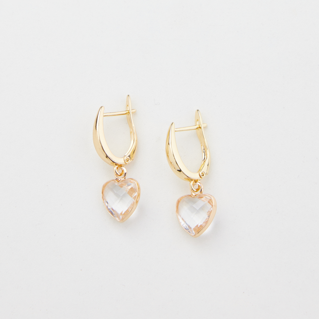 Holiday Bliss Earrings Clear | Merchants Homewares