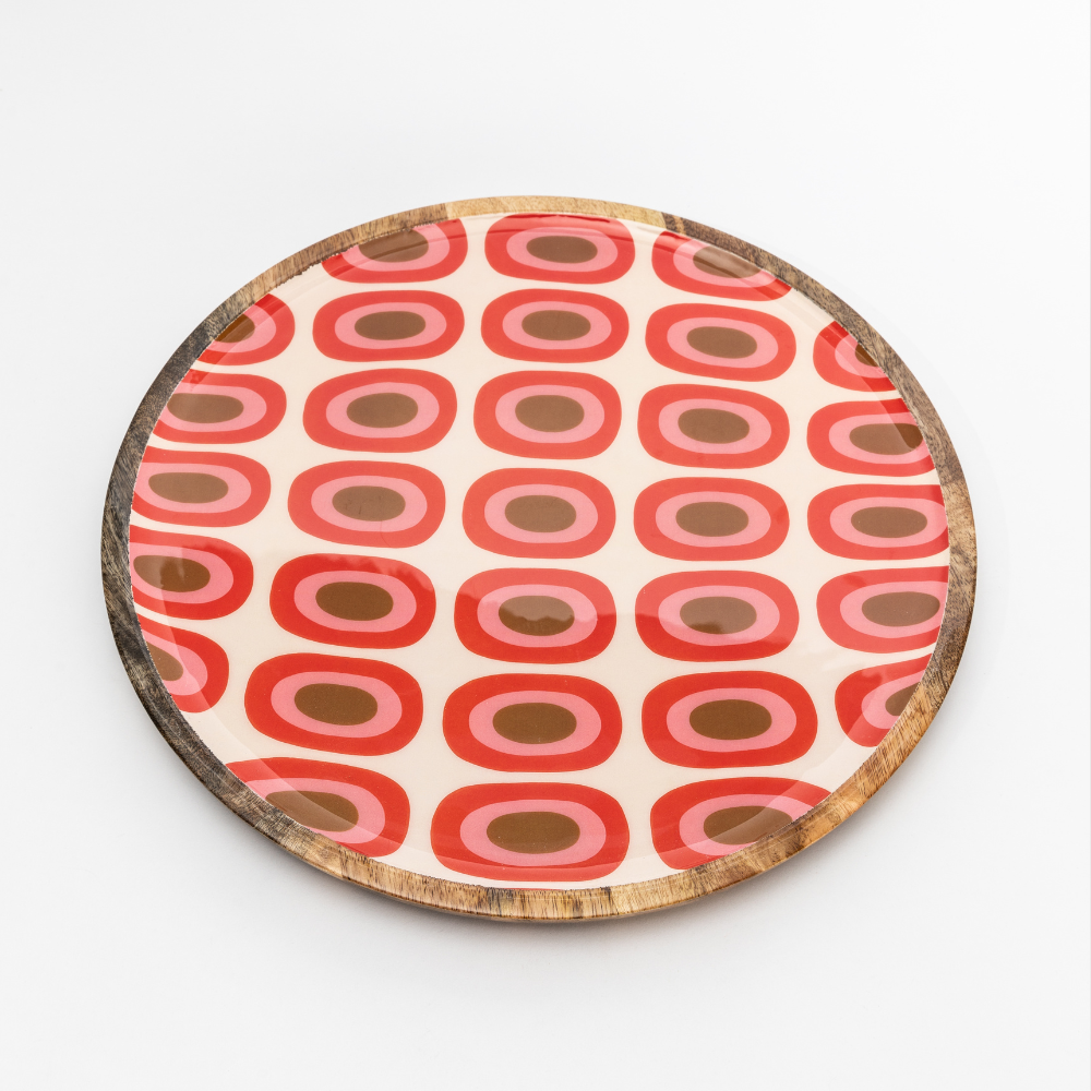 Holiday Groovy Plate Large | Merchants Homewares