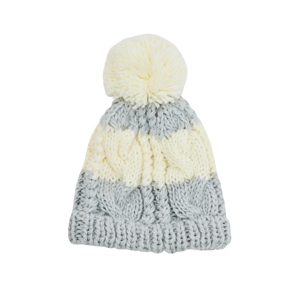 Holiday Heidi Beanie Grey | Merchants Homewares