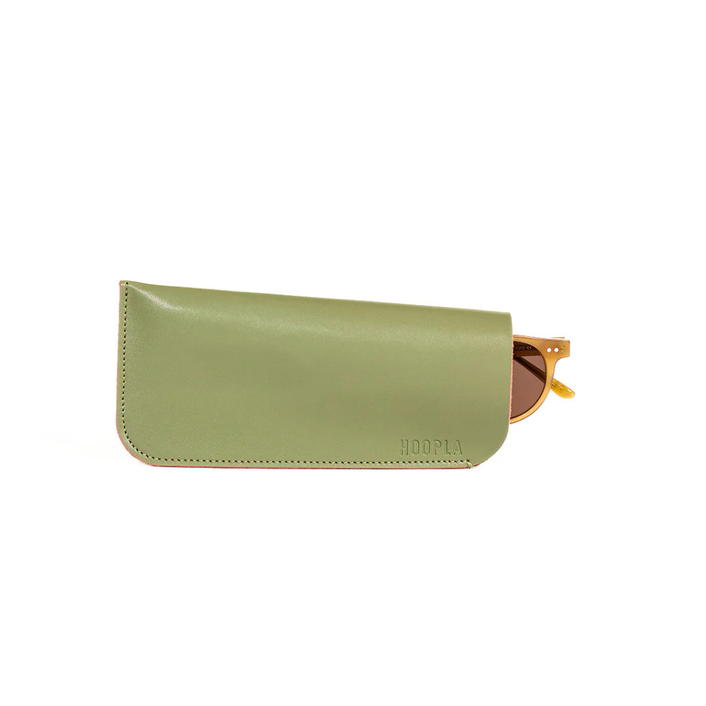 Hoopla Glasses Case Olive Green | Merchants Homewares