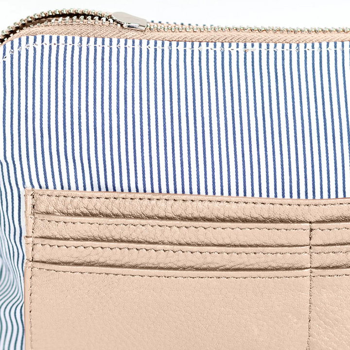 Hoopla Mini Crossbody Slouch Light Pink Interior | Merchants Homewares