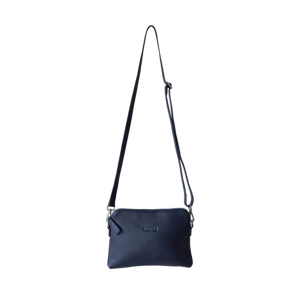 Hoopla Mini Crossbody Slouch Navy | Merchants Homewares