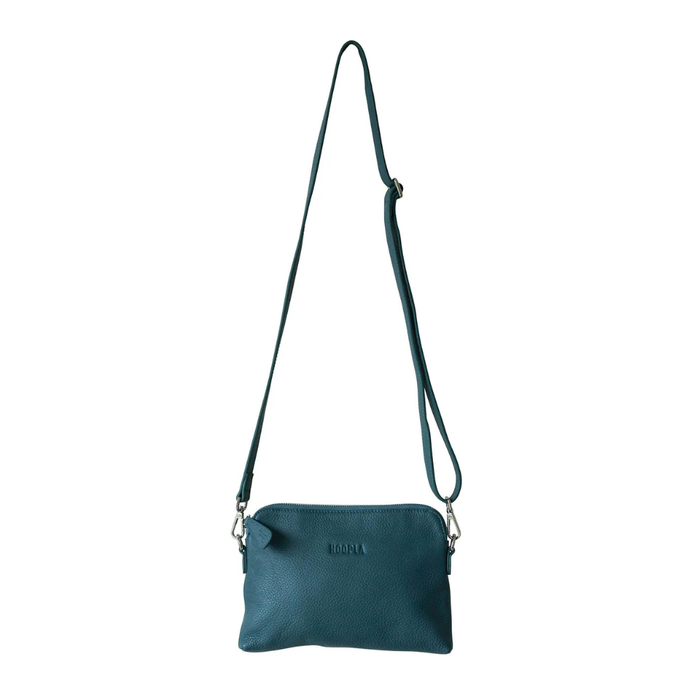 Hoopla Mini Crossbody Slouch Teal | Merchants Homewares