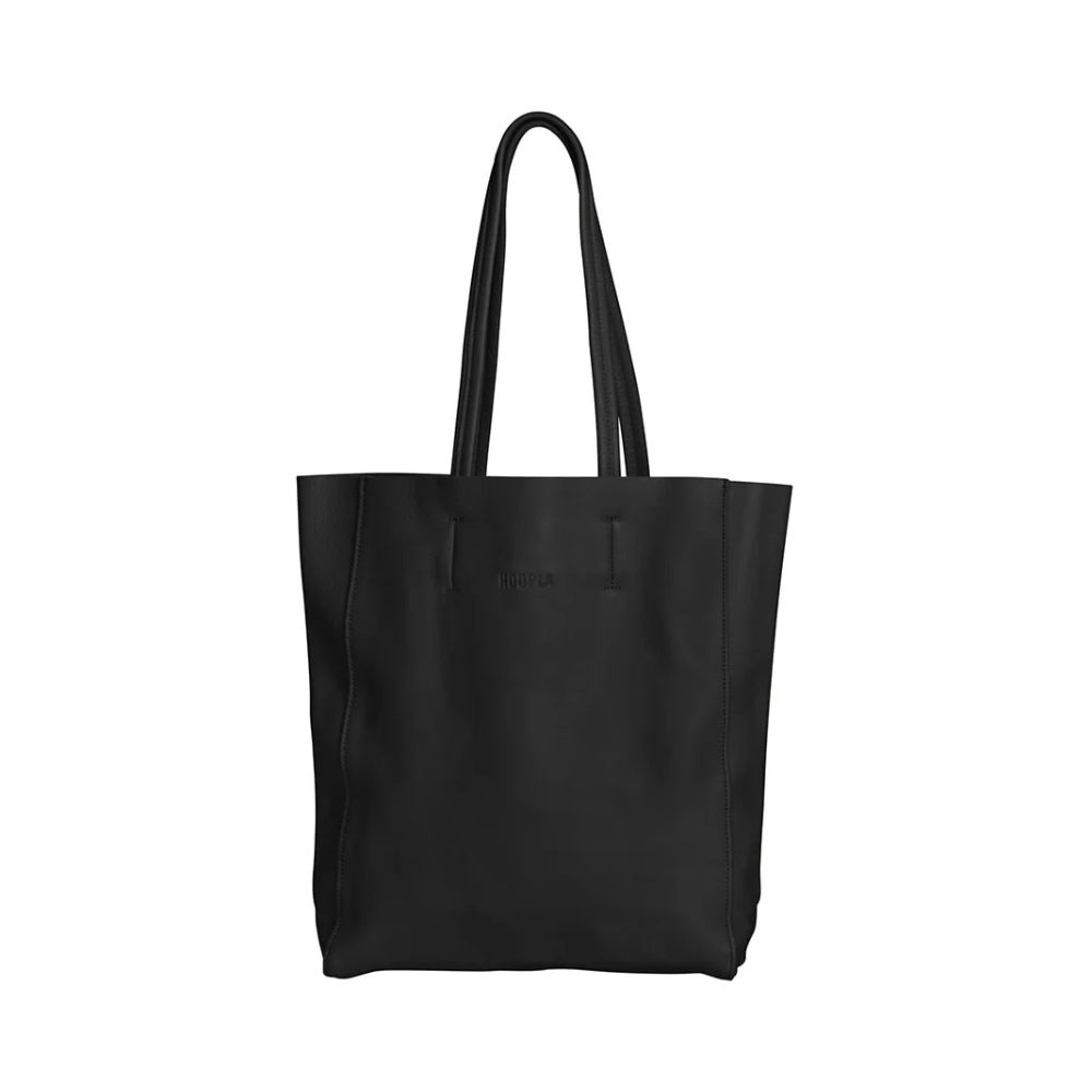 Hoopla Open Top Tote Black | Merchants Homewares