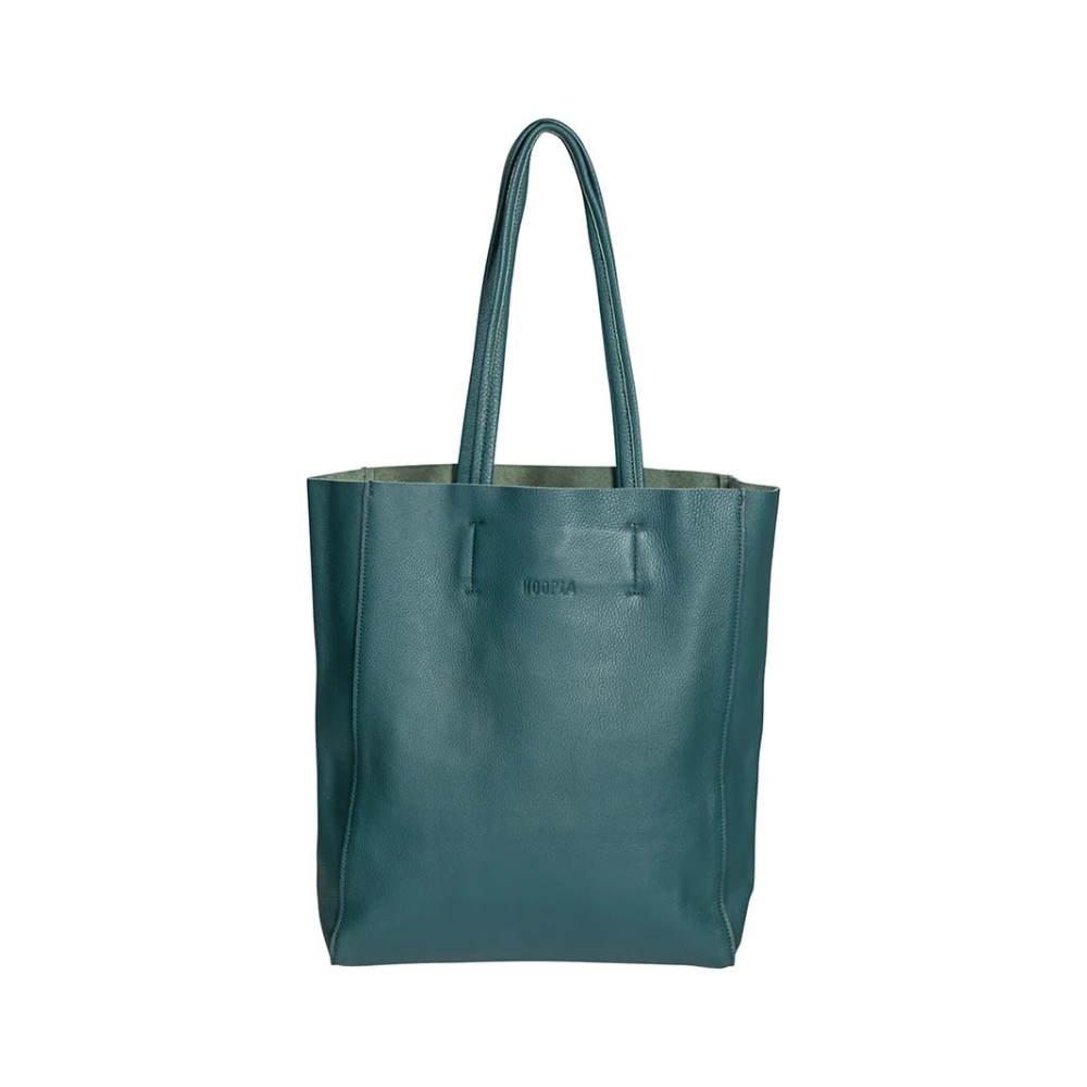 Hoopla Open Top Tote Teal | Merchants Homewares