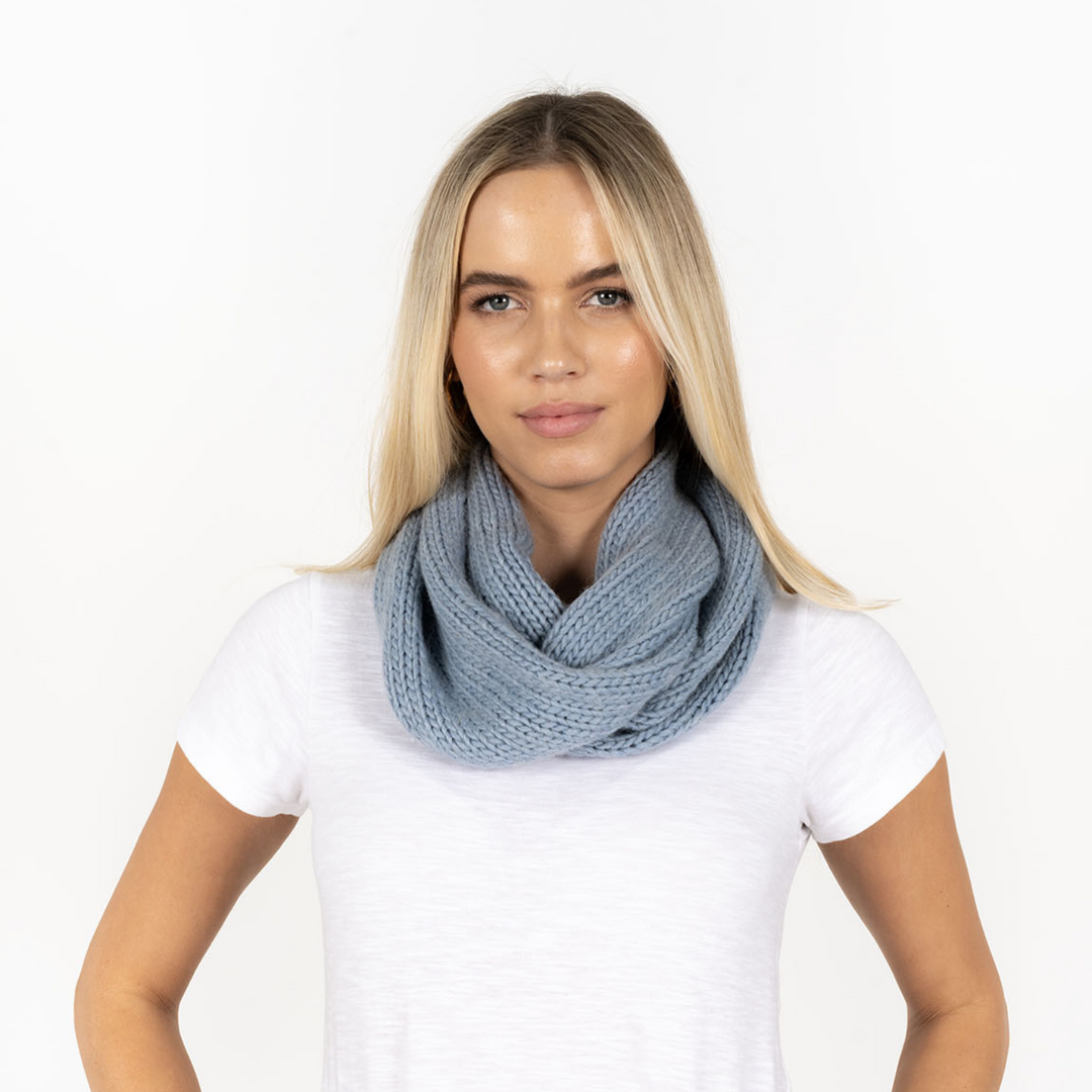 Humidity Alora Snood Blue | Merchants Homewares