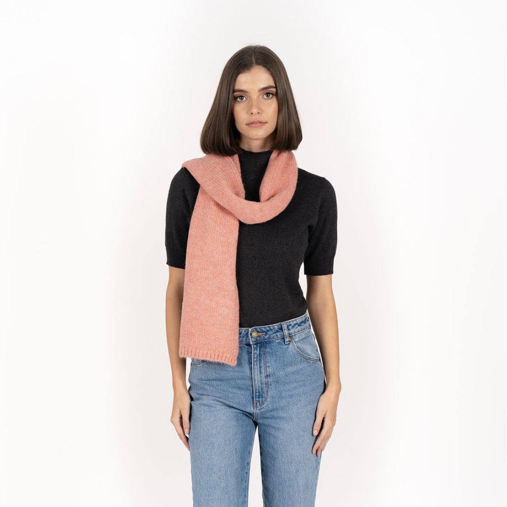 Humidity Fortune Scarf Coral | Merchants Homewares