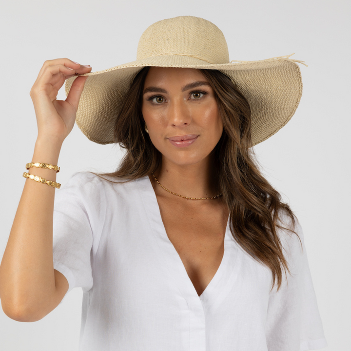 Humidity Margherita Hat Natural | Merchants Homewares