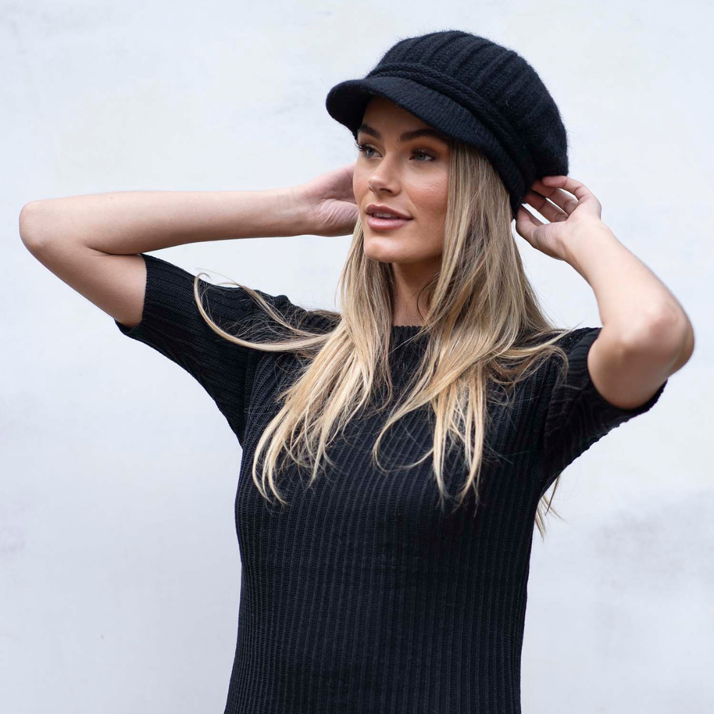 Humidity Olivia Hat Black | Merchants Homewares