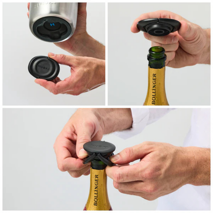 Huski Champagne Cooler Bottle Stopper Lifestyle | Merchants Homewares