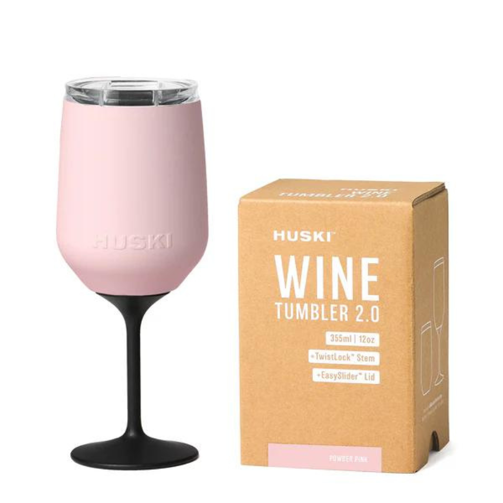 Huski Wine Tumbler 2.0 Powder Pink | Merchants Homewares